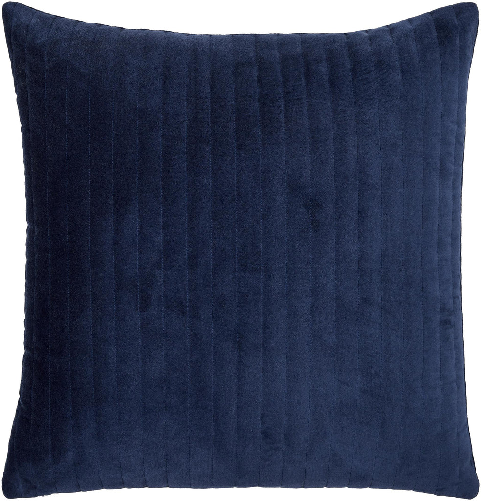 Surya Digby DIG-004 Dark Blue 18"H x 18"W Pillow Cover