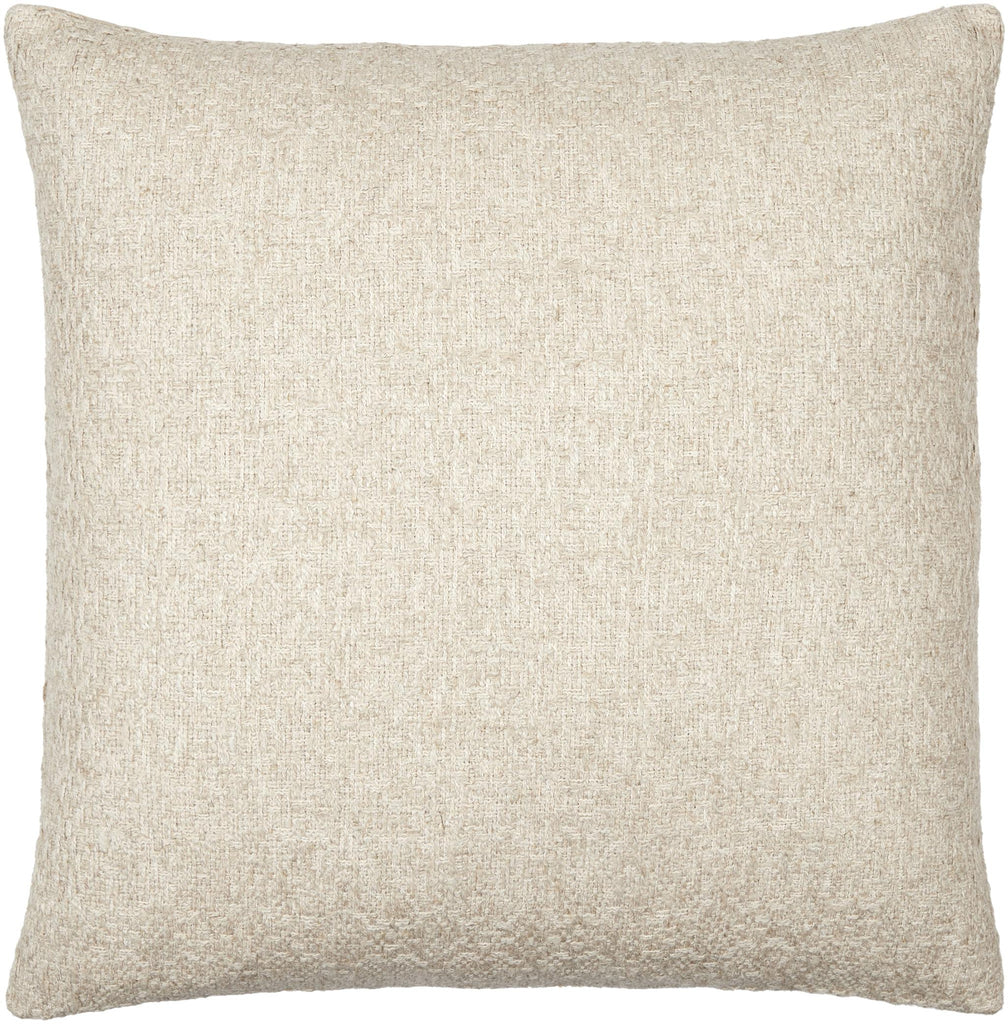 Surya Dwight DWG-002 Light Beige 18"H x 18"W Pillow Cover