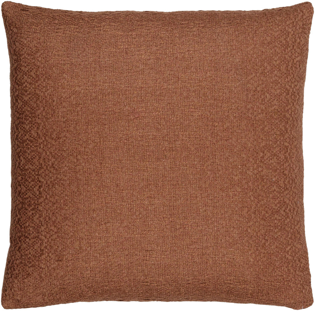 Surya Dwight DWG-003 Burnt Orange 18"H x 18"W Pillow Cover