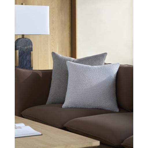 Surya Eesha ESH-003 Light Gray 22"H x 22"W Pillow Cover