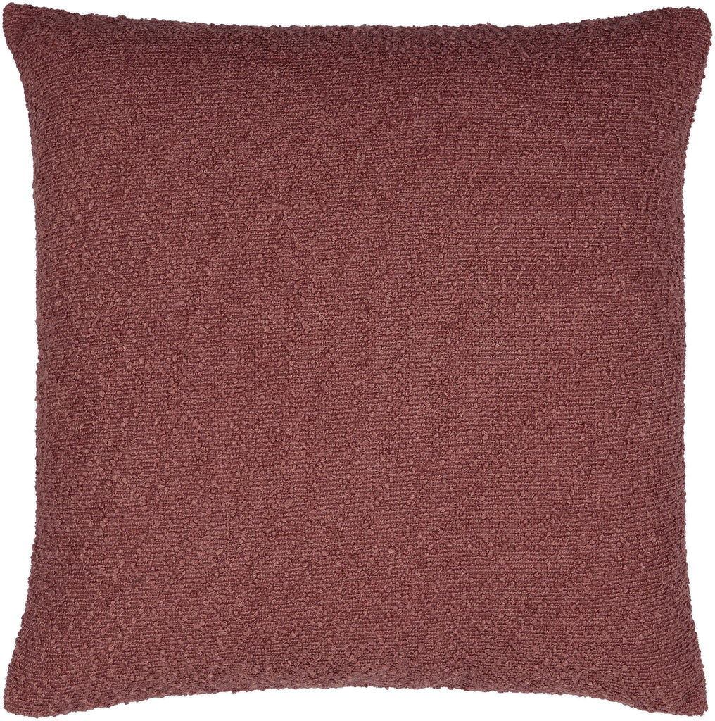 Surya Eesha ESH-010 Burgundy 18"H x 18"W Pillow Cover