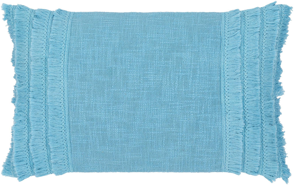 Surya Kandie KDE-002 Aqua 14"H x 22"W Pillow Cover