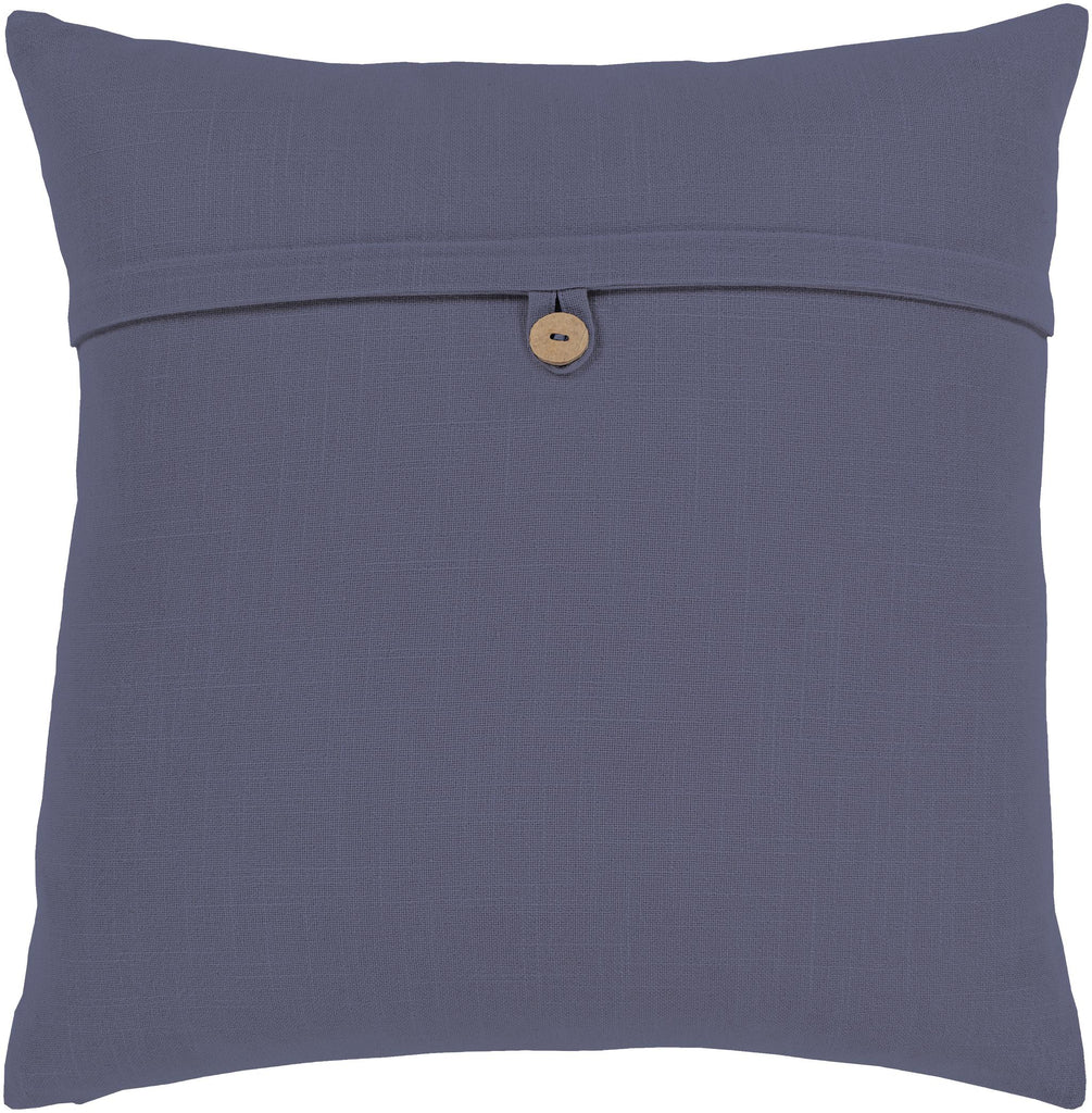 Surya Penelope PLP-001 Denim 18"H x 18"W Pillow Cover