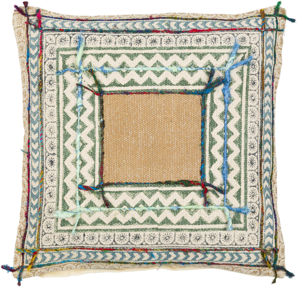 Surya Sanga SGA-002 18"H x 18"W Pillow Cover