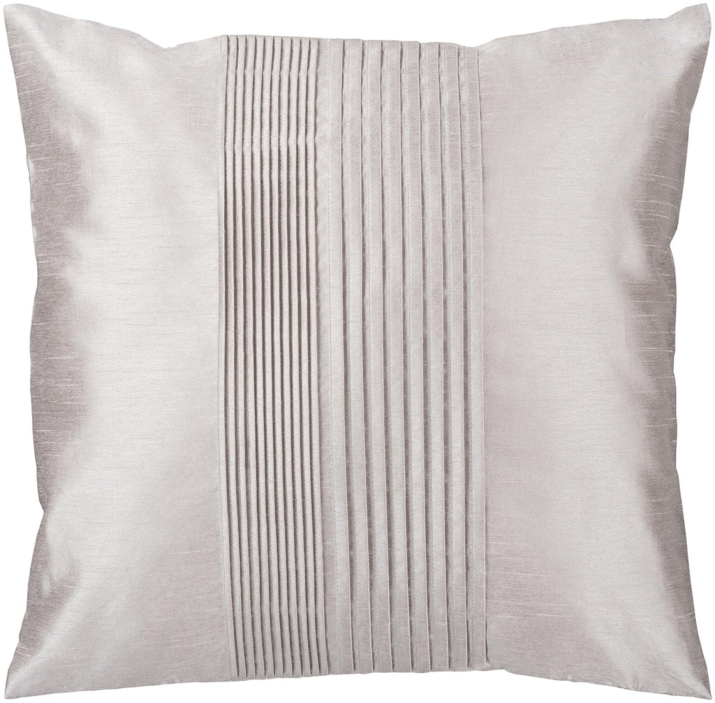 Surya Solid Pleated HH-015 22"H x 22"W Pillow Cover