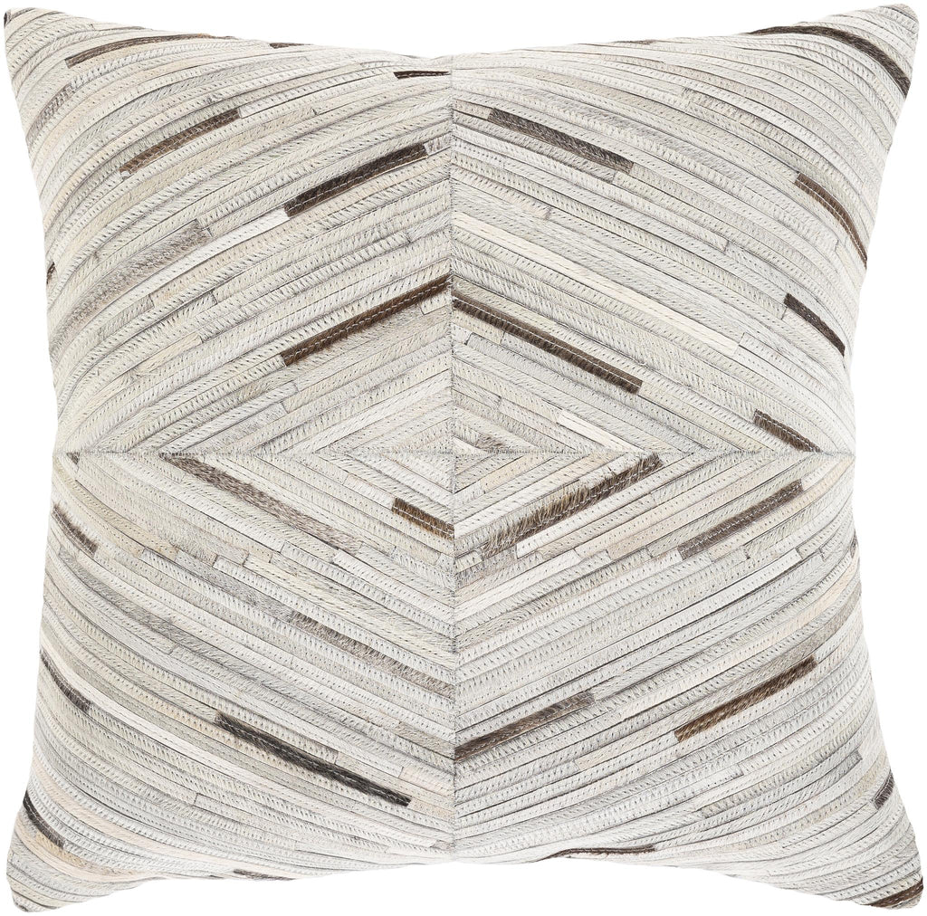 Surya Zander ZND-003 20"H x 20"W Pillow Cover