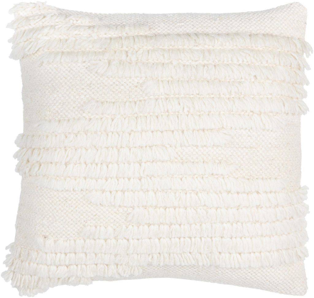 Surya Apache APA-001 Cream 20"H x 20"W Pillow Kit