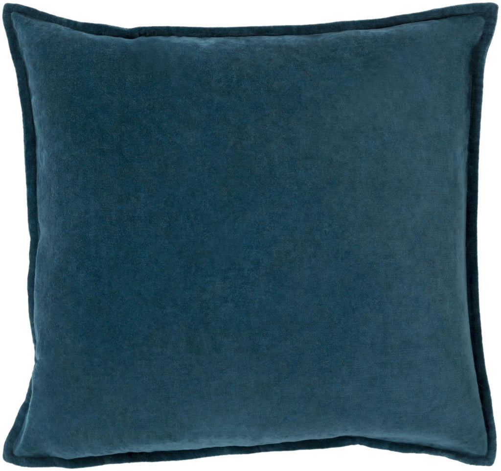 Surya Cotton Velvet CV-004 Deep Teal 12"H x 30"W Pillow Kit