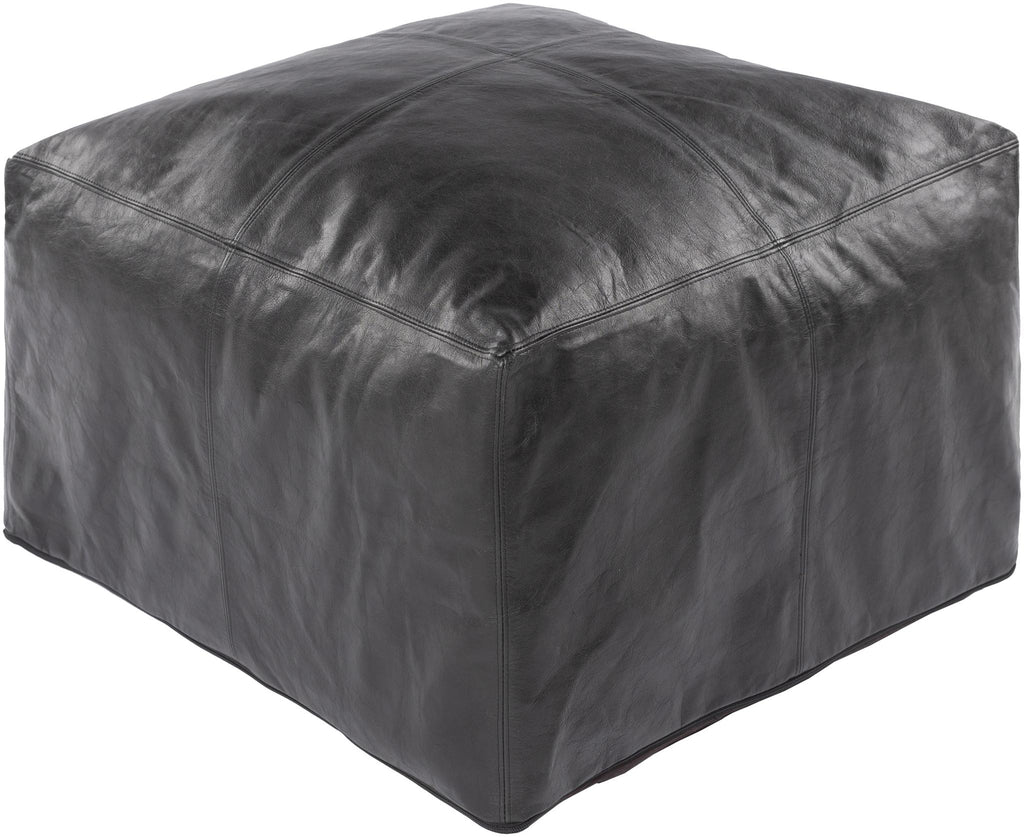 Surya Barrington BIPF-002 13"H x 22"W x 22"D Pouf