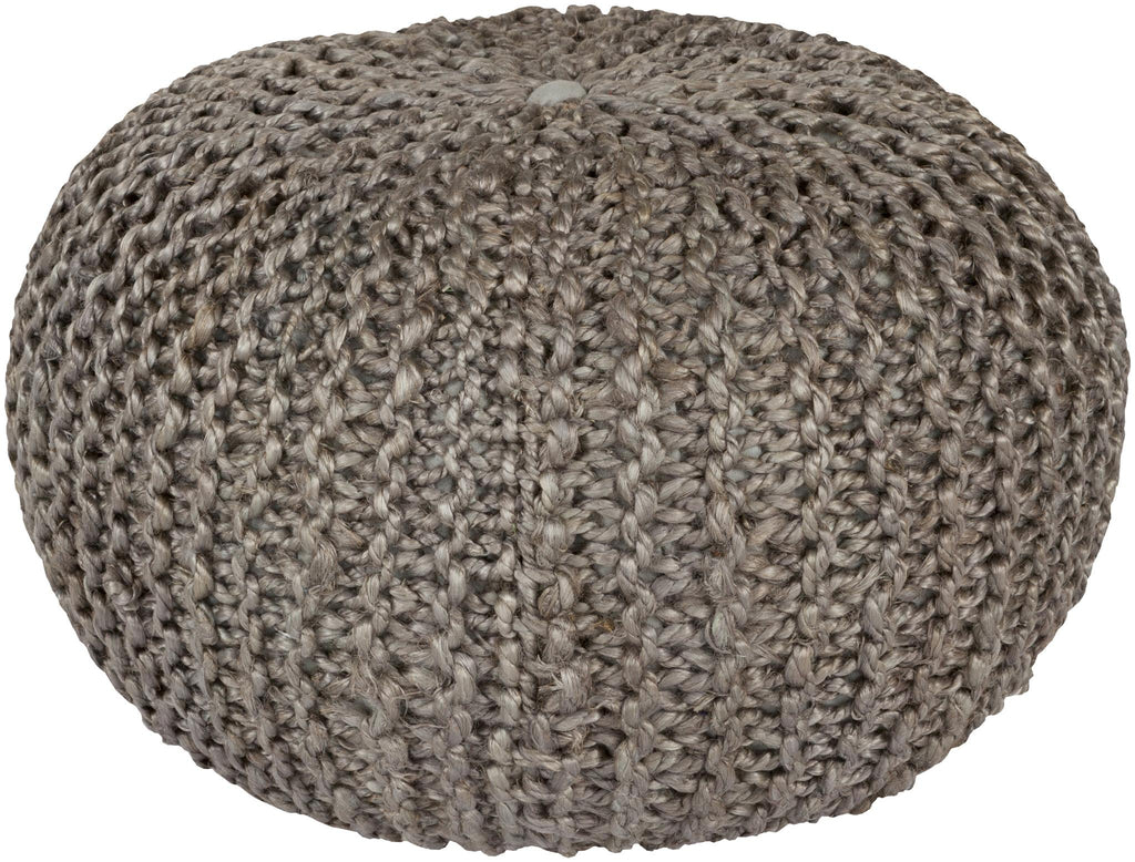 Surya Bermuda BRPF-002 14"H x 20"W x 20"D Pouf