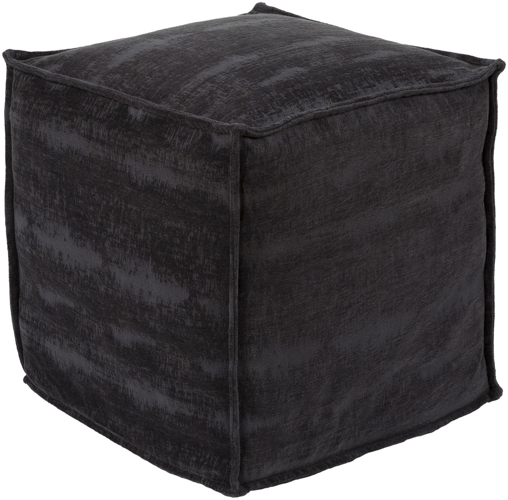 Surya Copacetic COPF-001 18"H x 18"W x 18"D Pouf