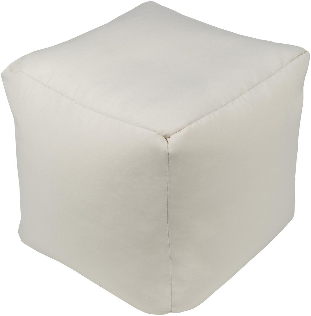 Surya Essien EIPF-002 18"H x 18"W x 18"D Pouf