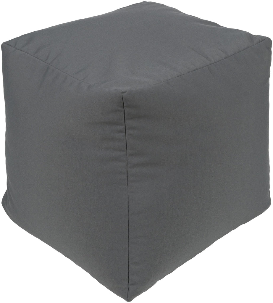 Surya Essien EIPF-003 18"H x 18"W x 18"D Pouf