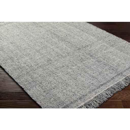 Surya Aarhus ARU-2300 Black Medium Gray 2' x 3' Rug