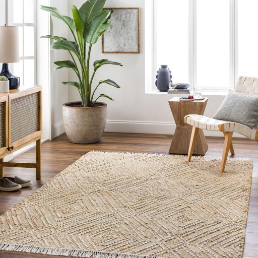 Surya Adalyn AYD-2300 Beige Camel 6' x 9' Rug