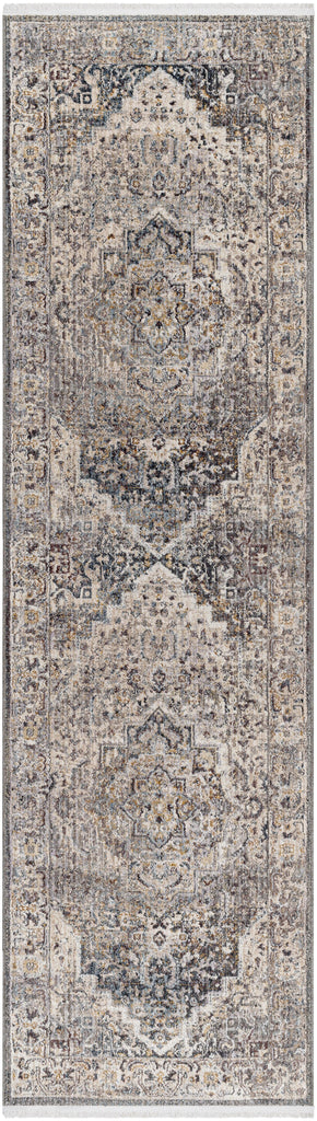 Surya Aida AAD-2311 Beige Charcoal 2' x 2'11" Rug