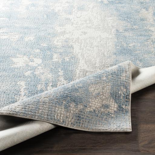 Surya Aisha AIS-2301 Gray Light Blue 10' x 14' Rug