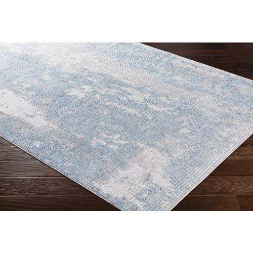 Surya Aisha AIS-2301 Gray Light Blue 10' x 14' Rug