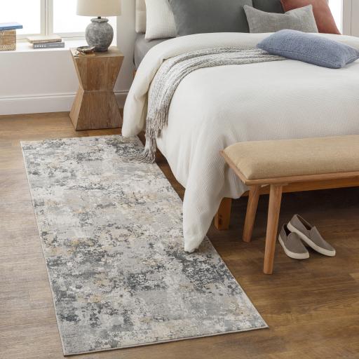 Surya Aisha AIS-2303 Charcoal Gray 10' x 14' Rug