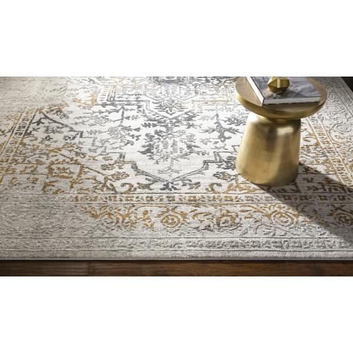 Surya Aisha AIS-2308 Charcoal Gray 10' x 14' Rug