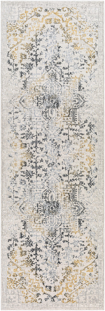 Surya Aisha AIS-2308 Charcoal Gray 2' x 2'11" Rug