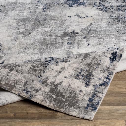 Surya Aisha AIS-2314 Blue Charcoal 5'3" x 7'3" Rug