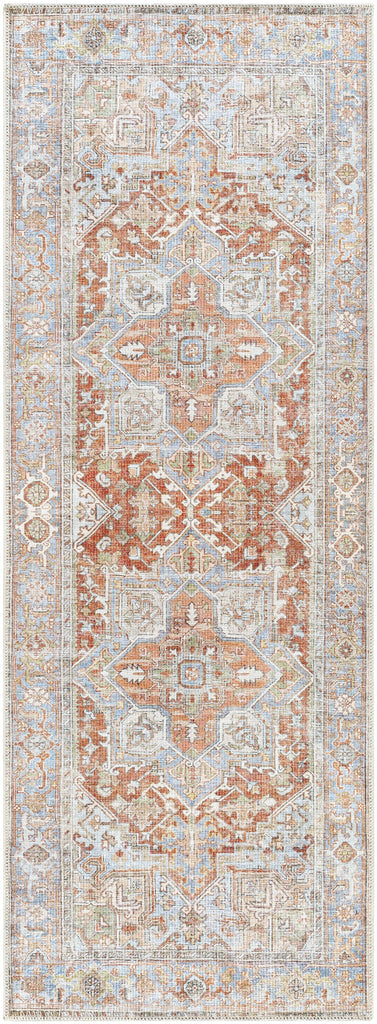 Surya Alanya ALY-2305 Brick Red Brown 5'3" x 7' Rug