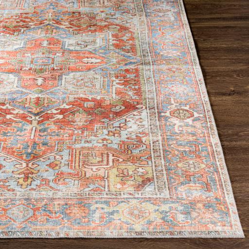 Surya Alanya ALY-2305 Brick Red Brown 5'3" x 7' Rug