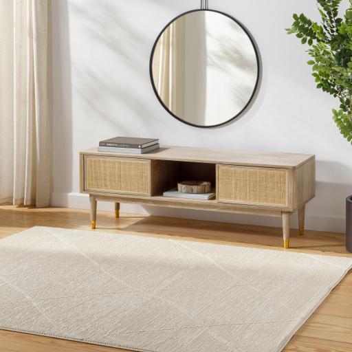 Surya Alder ALD-2300 Cream Ivory 23" x 45" Rug