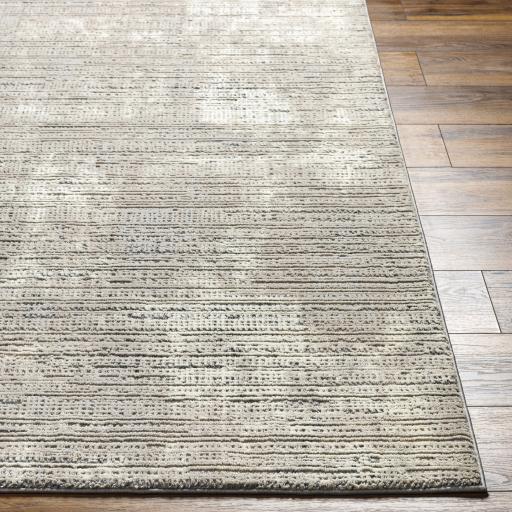 Surya Alder ALD-2309 Charcoal Cream 23" x 45" Rug