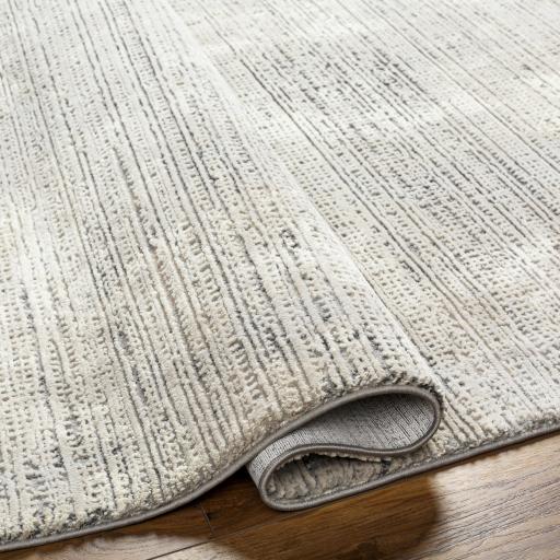 Surya Alder ALD-2309 Charcoal Cream 23" x 45" Rug