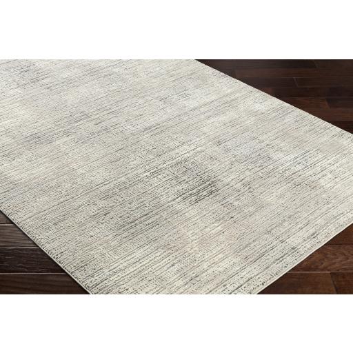 Surya Alder ALD-2309 Charcoal Cream 23" x 45" Rug