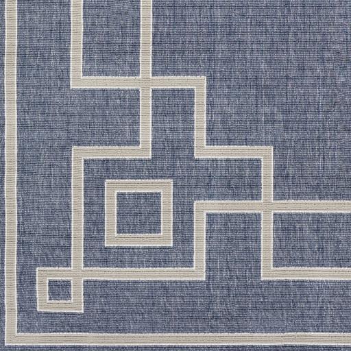 Surya Alfresco ALF-9654 Dark Blue Taupe 2'5" x 11'10" Rug