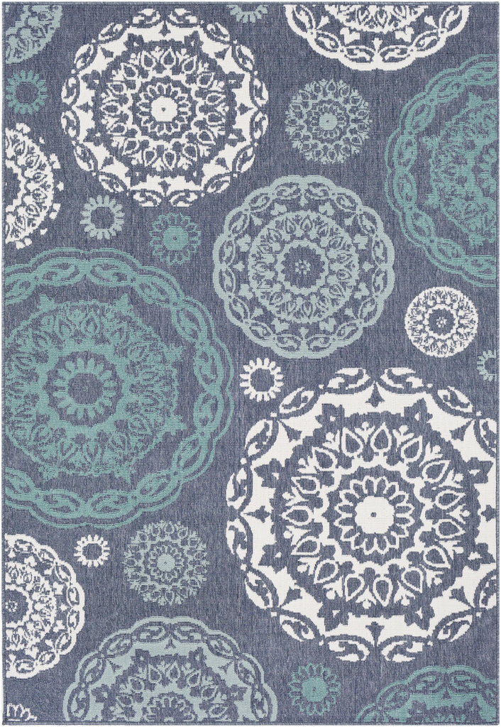 Surya Alfresco ALF-9666 7'3" Square Rug