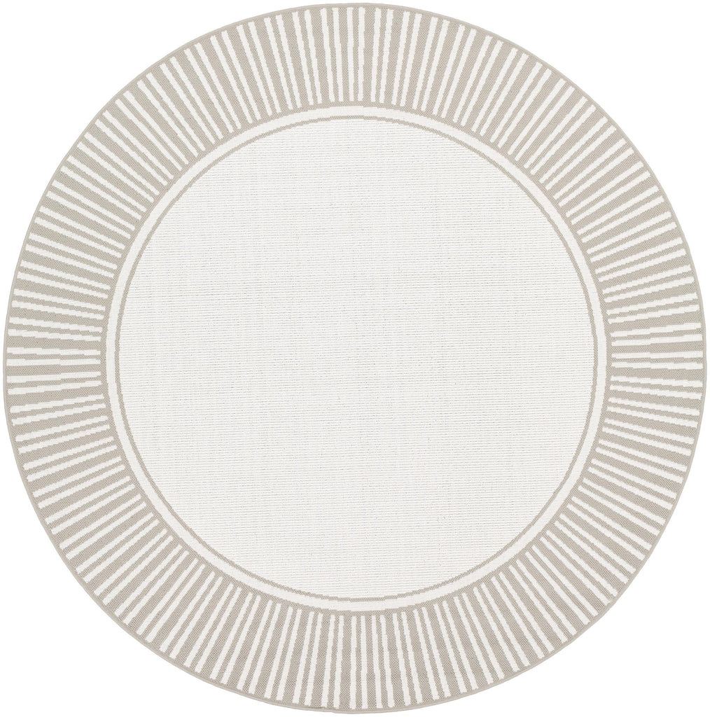 Surya Alfresco ALF-9681 Taupe White 2'5" x 11'10" Rug