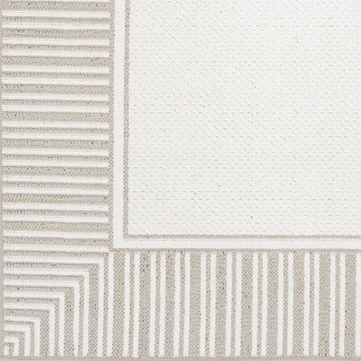 Surya Alfresco ALF-9681 Taupe White 2'5" x 11'10" Rug