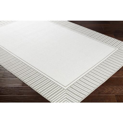 Surya Alfresco ALF-9681 Taupe White 2'5" x 11'10" Rug