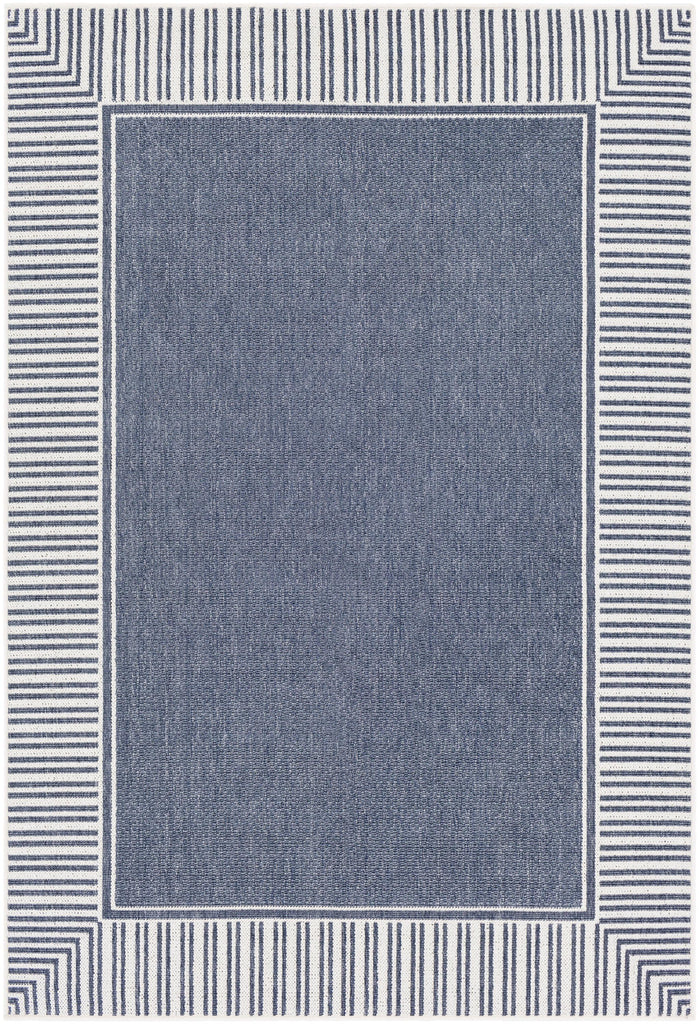 Surya Alfresco ALF-9682 Navy White 2'5" x 11'10" Rug