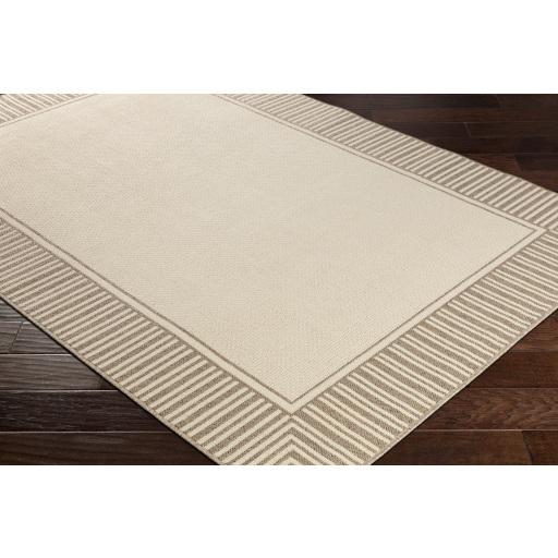 Surya Alfresco ALF-9685 Beige Brown 8'10" Square Rug