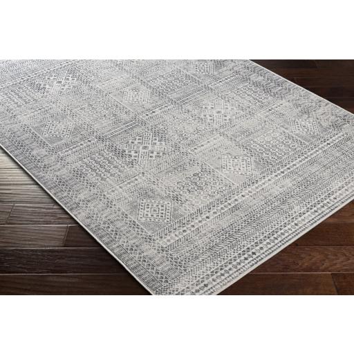 Surya Alice ALC-2307 Charcoal Cream 8'10" x 12' Rug