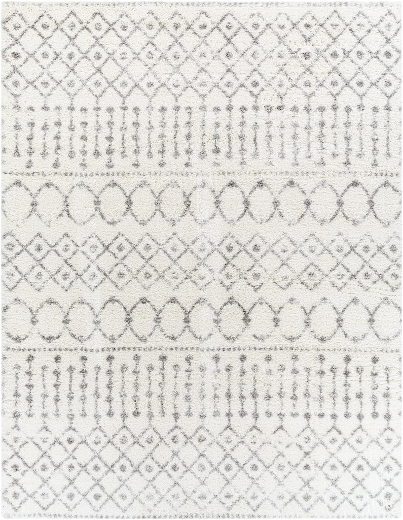 Surya Aliyah Shag ALH-2302 Cream Gray 2' x 2'11" Rug