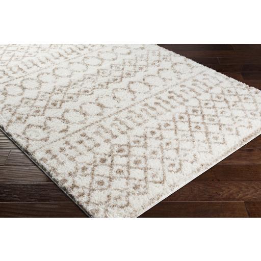 Surya Aliyah Shag ALH-2303 Cream Tan 2' x 2'11" Rug