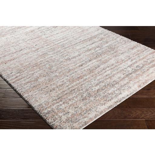 Surya Aliyah Shag ALH-2305 Cream Dusty Pink 2' x 2'11" Rug