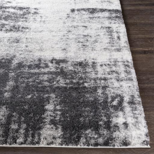 Surya Aliyah Shag ALH-2306 Charcoal Cream 2' x 2'11" Rug