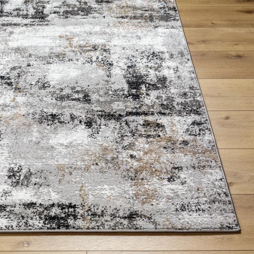 Surya Allegro ALG-2308 Black Charcoal 5'3" x 7' Rug