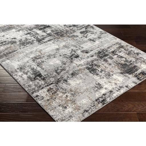 Surya Allegro ALG-2308 Black Charcoal 5'3" x 7' Rug