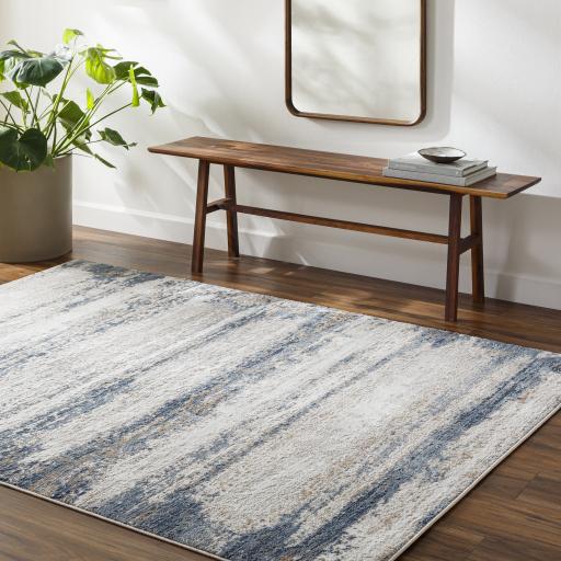 Surya Allegro ALG-2309 Ivory Light Gray 6'7" x 9' Rug