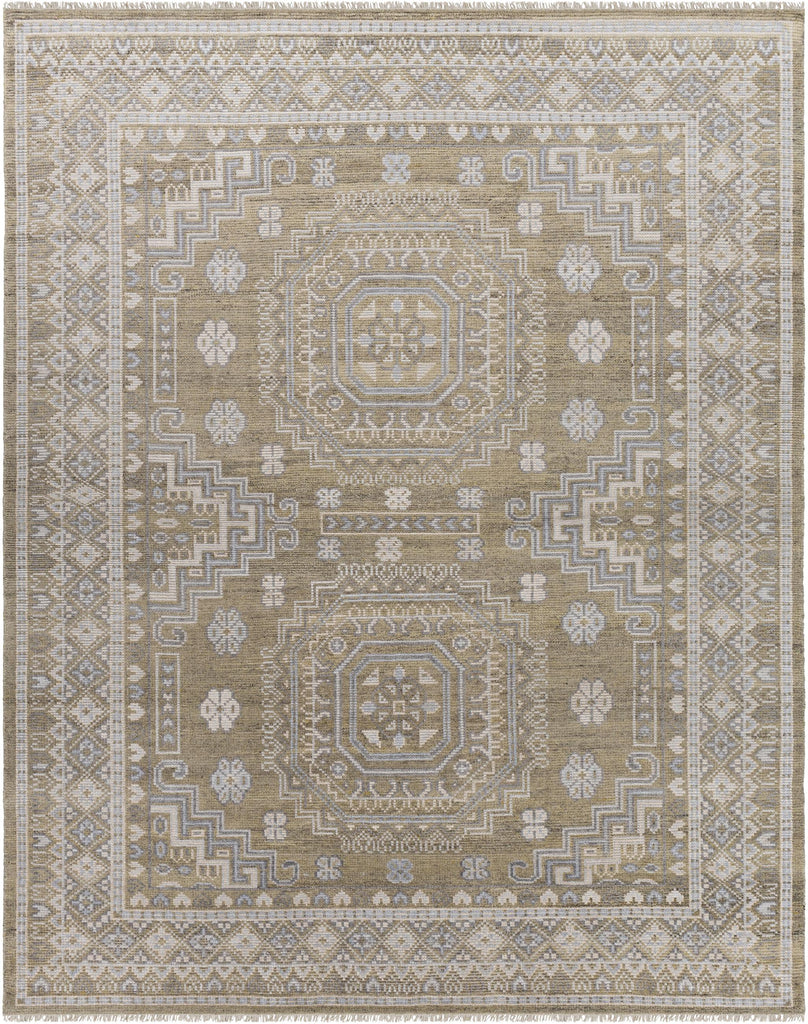 Surya Almeria ALM-2301 Black Cream 10' x 14' Rug