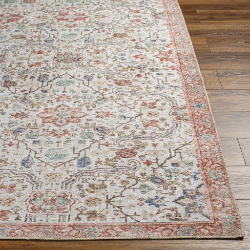 Surya Amelie AML-2365 Aqua Blue 2' x 2'11" Rug