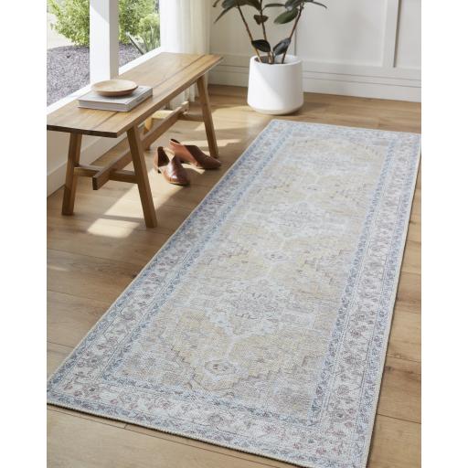 Surya Amelie AML-2373 Dark Brown Light Gray 2' x 2'11" Rug